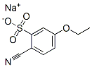 sodium 2-cyano-5-ethoxybenzenesulphonate