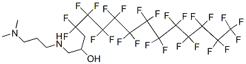 1-[[3-(dimethylamino)propyl]amino]-4,4,5,5,6,6,7,7,8,8,9,9,10,10,11,11,12,12,13,13,14,14,15,15,15-pentacosafluoropentadecan-2-ol