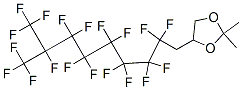4-[2,2,3,3,4,4,5,5,6,6,7,7,8,9,9,9-hexadecafluoro-8-(trifluoromethyl)nonyl]-2,2-dimethyl-1,3-dioxolane