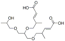 [1-[(2-hydroxypropoxy)methyl]-1,2-ethanediyl]bis[oxy(1-methyl-2,1-ethanediyl)] diacrylate