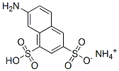 ammonium hydrogen 7-aminonaphthalene-1,3-disulphonate