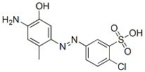 5-[(4-amino-5-hydroxy-o-tolyl)azo]-2-chlorobenzenesulphonic acid