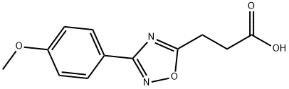 3-[3-(4-甲氧基-苯基)-[1,2,4]恶二唑-5-基]-丙酸