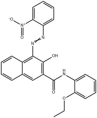 N-(2-ethoxyphenyl)-3-hydroxy-4-[(2-nitrophenyl)azo]naphthalene-2-carboxamide