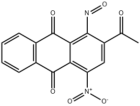 2-acetyl-4-nitro-1-nitrosoanthraquinone