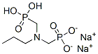 disodium dihydrogen [(propylimino)bis(methylene)]diphosphonate