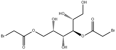 D-glucitol 1,4-bis(bromoacetate)