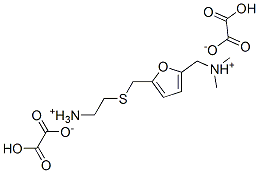 [5-[[(2-ammonioethyl)thio]methyl]furfuryl]dimethylammonium di(hydrogen oxalate)