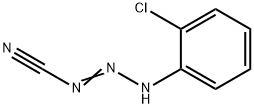 3-(2-chlorophenyl)-1-triazene-1-carbonitrile