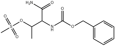 benzyl [1-(aminocarbonyl)-2-[(methylsulphonyl)oxy]propyl]carbamate