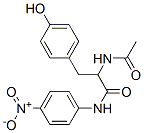 2-acetamido-3-(p-hydroxyphenyl)-N-(p-nitrophenyl)propionamide