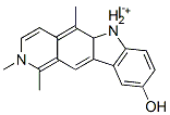 9-hydroxy-1,2,5-trimethyl-6H-pyrido[4,3-b]carbazolium iodide