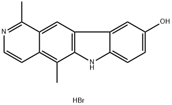 1,5-dimethyl-6H-pyrido[4,3-b]carbazol-9-ol hydrobromide