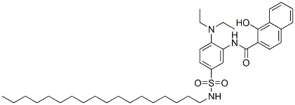 N-[2-(diethylamino)-5-[(octadecylamino)sulphonyl]phenyl]-1-hydroxynaphthalene-2-carboxamide