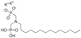 dipotassium dihydrogen [(tetradecylimino)bis(methylene)]diphosphonate