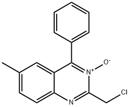 2-(ChloroMethyl)-6-Methyl-4-phenyl-quinazoline 3-Oxide