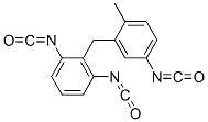 2-[(5-isocyanato-2-methylphenyl)methyl]-m-phenylene diisocyanate