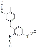4-[(3-isocyanato-4-methylphenyl)methyl]-m-phenylene diisocyanate