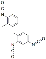 4-[(3-isocyanato-o-tolyl)methyl]-1,3-phenylene diisocyanate