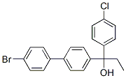 4'-bromo-alpha-(4-chlorophenyl)-alpha-ethyl[1,1'-biphenyl]-4-methanol