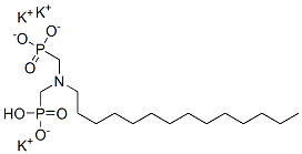 tripotassium hydrogen [(tetradecylimino)bis(methylene)]diphosphonate