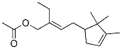 2-ethyl-4-(2,2,3-trimethyl-3-cyclopenten-1-yl)-2-butenyl acetate