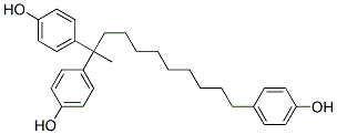 4,4'-[(4-hydroxyphenyl)-1-methyldecylidene]bisphenol