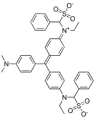 hydrogen [4-[[4-(dimethylamino)phenyl][4-[ethyl(sulphonatobenzyl)amino]phenyl]methylene]cyclohexa-2,5-dien-1-ylidene](ethyl)(sulphonatobenzyl)ammonium