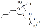 dipotassium dihydrogen [(hexylimino)bis(methylene)]bisphosphonate