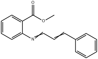 methyl 2-[cinnamylideneamino]benzoate