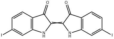 3H-Indol-3-one, 6-iodo-2-(6-iodo-1,3-dihydro-3-oxo-2H-indol-2-ylidene)-1,2-dihydro-