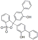 4,4''-(3H-2,1-benzoxathiol-3-ylidene)bis[[1,1'-biphenyl]-2-ol] S,S-dioxide