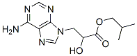 3-adenin-9-yl-2-hydroxypropanoic acid isobutyl ester