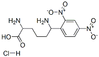 alpha,.epsilon.-diamino-2,4-dinitrobenzenehexanoic acid monohydrochloride