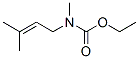 Carbamic  acid,  methyl(3-methyl-2-butenyl)-,  ethyl  ester  (7CI,9CI)