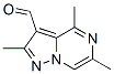 Pyrazolo[1,5-a]pyrazine-3-carboxaldehyde, 2,4,6-trimethyl- (9CI)