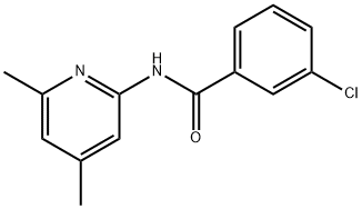 3-chloro-N-(4,6-dimethyl-2-pyridiny)benzamide