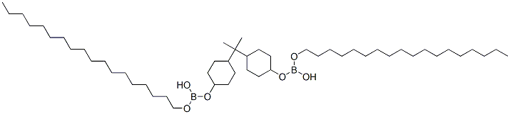 2,2-Bis[4-(octadecyloxyhydroxyboryloxy)cyclohexyl]propane