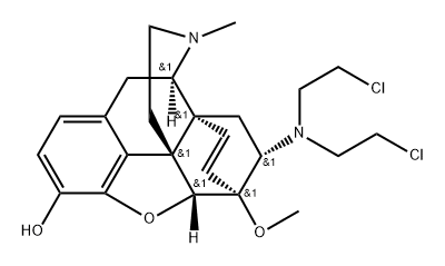 7-(N,N-bis(2-chloroethyl)amino)-6,14-endoethenotetrahydrooripavine