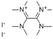 1,1,2,2-tetrakis(dimethylamino)ethane-1,2-bis(ylium) diiodide