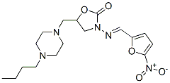 5-[(4-butylpiperazin-1-yl)methyl]-3-[(5-nitro-2-furyl)methylideneamino ]oxazolidin-2-one