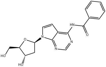 N-[7-(2-脱氧-BETA-D-赤式-呋喃戊糖基)-7H-吡咯并[2,3-D]嘧啶-4-基]苯甲酰胺