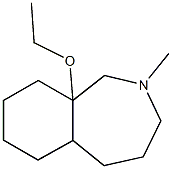 1H-2-Benzazepine,9a-ethoxydecahydro-2-methyl-(9CI)