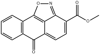 methyl 6-oxo-6H-anthra[1,9-cd]isoxazole-3-carboxylate