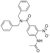 4-Acetamido-N,N-dibenzyl-3-nitrobenzamide