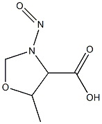 4-Oxazolidinecarboxylicacid,5-methyl-3-nitroso-(9CI)