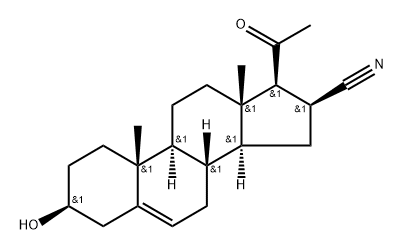 3β-Hydroxy-20-oxopregn-5-ene-16β-carbonitrile