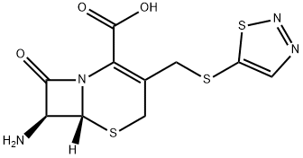 (6R,7R)-7α-Amino-8-oxo-3-(1,2,3-thiadiazol-5-ylthiomethyl)-5-thia-1-azabicyclo[4.2.0]oct-2-ene-2-carboxylic acid