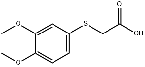 2-(3,4-二甲氧基苯基硫代)乙酸