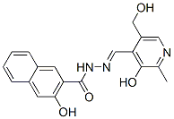 3-Hydroxy-N'-[[3-hydroxy-5-(hydroxymethyl)-2-methyl-4-pyridinyl]methylene]-2-naphthalenecarbohydrazide